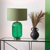 Varese Table Lamp Emerald Green